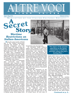 Secret - Sacramento Italian Cultural Society