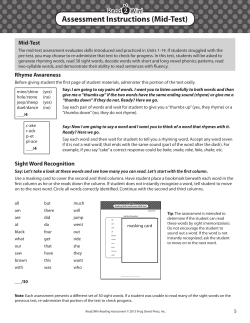 Assessment Instructions (Mid-Test)