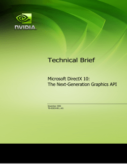 Microsoft DirectX 10