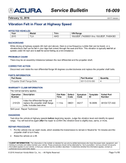 Service Bulletin