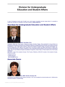 Division for Undergraduate Education and Student Affairs