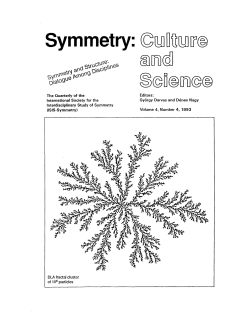 The International Society for the Interdisciplinary Study of Symmetry