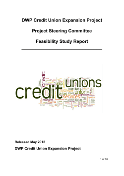 DWP Credit Union Expansion Project