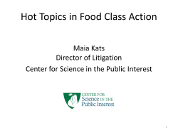 FDA regulations - Food and Drug Law Institute