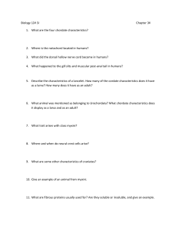Biology 124 SI Chapter 34