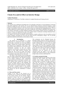 Classic Era and its Effect on Interior Design