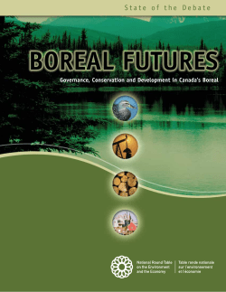 Boreal Futures: Governance, Conservation and Development in