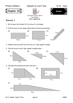 Ch 23 Areas &radic;&radic; [v6.0]