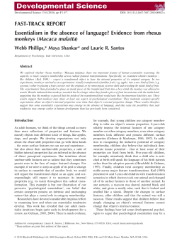 - Comparative Cognition Laboratory