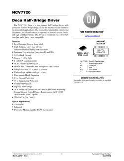 NCV7720 - Deca Half