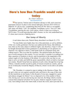 Nuremberg II - The First Freedom