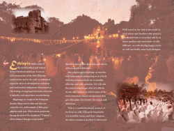 Ethiopiaholds some of the world`s oldest and richest living Christian