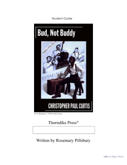 Bud Not Buddy.indd
