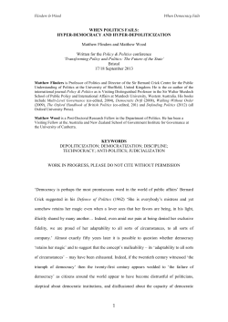 hyper-democracy and hyper