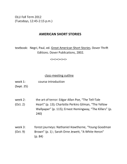american short stories