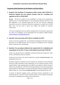 Frequently Asked Questions (FAQ) for Nautical