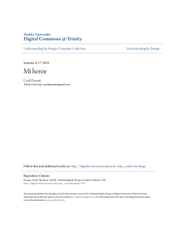 Mi heroe - Digital Commons @ Trinity