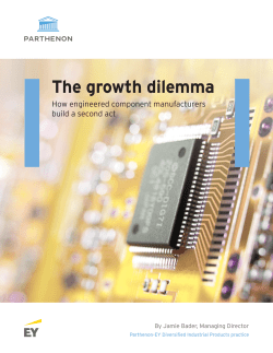 The growth dilemma