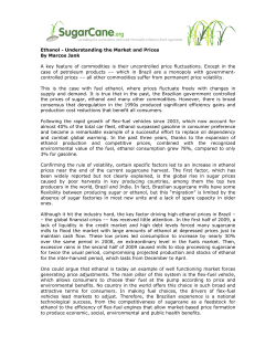 Ethanol - Understanding the Market and Prices By Marcos Jank A