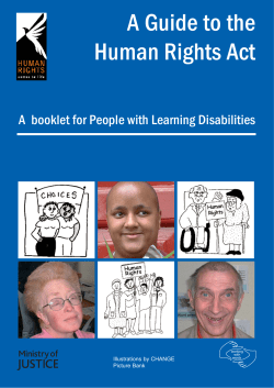 A Guide to the Human Rights Act