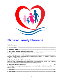 Natural Family Planning