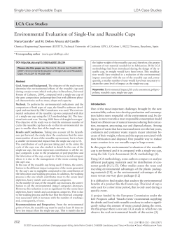 Environmental evaluation of single