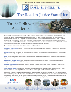 to - Law Office of James R. Snell, Jr. LLC