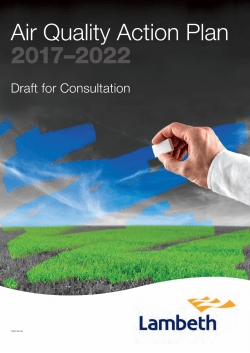 Draft Air Quality Action Plan 2017-2022