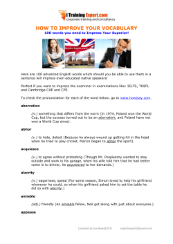 how to improve your vocabulary