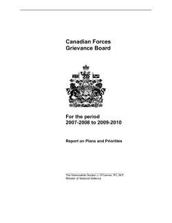 Canadian Forces Grievance Board