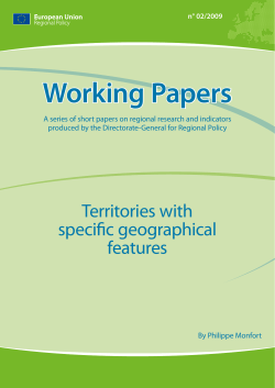 Territories with specific geographical features