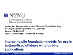 Pile Foundations Models