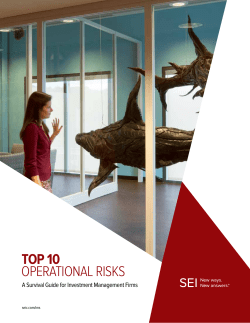 top 10 operational risks