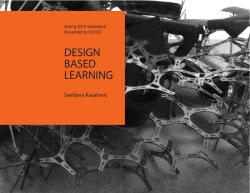 design based learning - Ventura County Community College District
