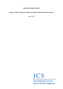 jcs detailed guidance