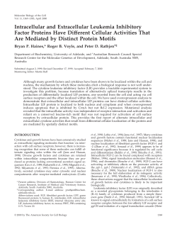 Intracellular and Extracellular Leukemia