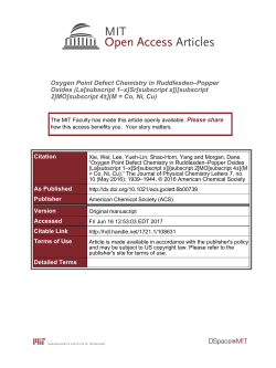 Oxygen Point Defect Chemistry in Ruddlesden