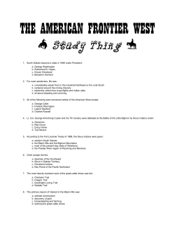 the american frontier west - apush-xl