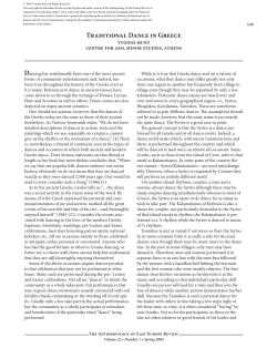 Traditional Dance in Greece