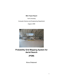 Probability Grid Mapping System for Aerial Search (PGM)