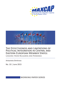 The Effectiveness and Limitations of Political Integration in Central