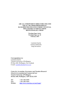 Luminita Enache Antonio Parbonetti Anup Srivastava