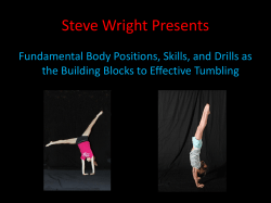 Fundamental Body Positions, Skills, and Drills
