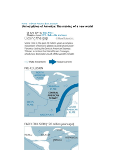 United plates of America/ The making of a new