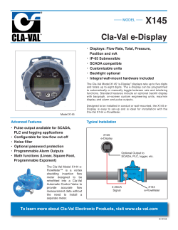 Engineering Data Sheet - Cla-Val