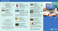 ABC SCHOOLS PROGRAMS