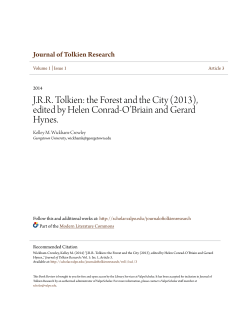JRR Tolkien: the Forest and the City (2013)