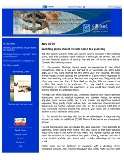 July 2014 - Gilliland CPA