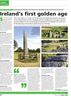 Ireland`s first golden age - National Monuments Service