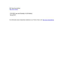 21H.224 Law and Society in US History